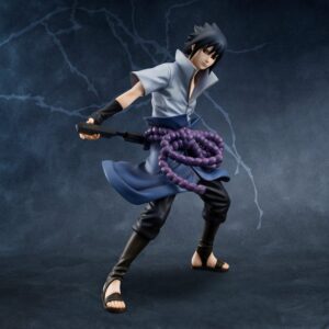 FIGURA MEGAHOUSE NARUTO SHIPPUDEN SASUKE UCHIHA G.E.M