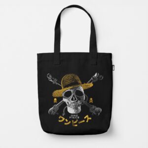 BOLSO DE TELA ONE PIECE NETFLIX - JOLLY ROGER