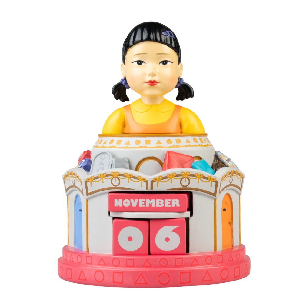 CALENDARIO PERPETUO 3D EL JUEGO DEL CALAMAR