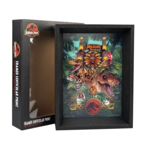 PRINT LENTICULAR ENMARCADO JURASSIC PARK