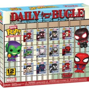 Spider-Man Display de 12 Figuras Bitty POP! Vinyl Multipack 2,5 cm