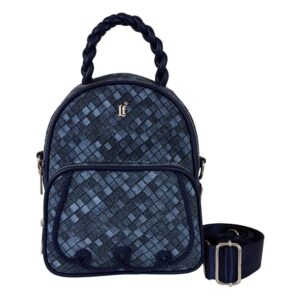Loungefly Mochila Mini Convertible Denim