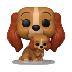 Funko POP! Disney La dama y el vagabundo Lady w/puppy