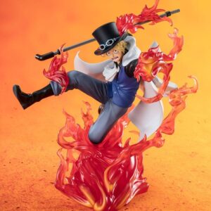 Figuarts ZERO Extra Battle Estatua One Piece  Sabo Fire Fist Rook Check 19 cm