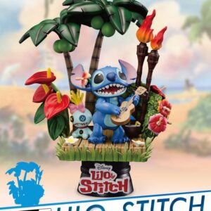 Disney Diorama PVC D-Stage Stitch 14 cm Dioramas Lilo & Stitch
