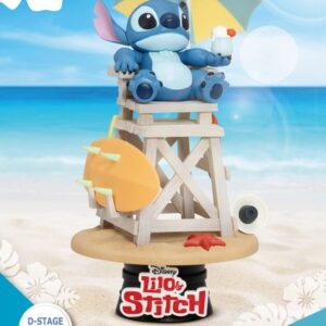 Disney Diorama PVC D-Stage Stitch Summer Vibe 16 cm