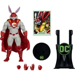 DC Multiverse Figura Captain Carrot (Justice League Incarnate) Glow In The Dark Edition (Gold Label) 18 cm