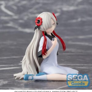 Kamitsubaki City under Construction Estatua PVC PM Perching Sekai Yorukawa 9 cm
