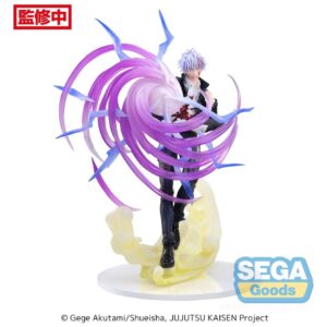 (RESERVA)Jujutsu Kaisen Estatua Luminasta PVC Satoru Gojo Hollow Purple (Kyoshiki Murasaki) 20 cm