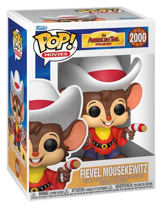 (RESERVA) Funko POP! Fievel va al Oeste Fievel Mousekewitz 9 cm - Imagen 2