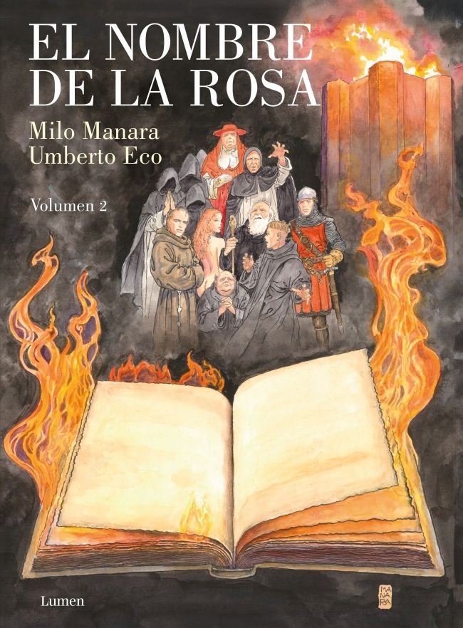 EL NOMBRE DE LA ROSA LA NOVELA GRAFICA Volumen 2 (de 2)